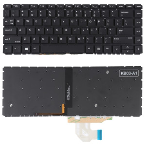 Pour HP Probook 440 G6 445 G6 440 G7 445 G7 Version américaine clavier avec rétro-éclairage SH2203940-20
