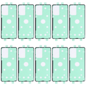 Pour Samsung Galaxy A72 SM-A725 10 pièces adhésif de couverture de boîtier arrière SH6009836-20