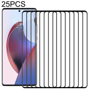Pour Motorola Edge 30 Ultra 25pcs Film de verre trempé plein écran à bord incurvé 3D SH32011668-20