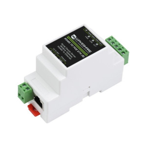 Serveur série Waveshare Din Rail RS485 vers RJ45 avec fonction POE SW95541080-20