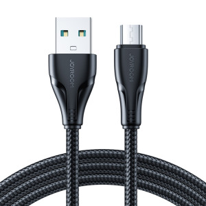 JOYROOM 2.4A USB vers Micro USB série Surpass câble de données de charge rapide, longueur : 0,25 m (noir) SJ901A923-20
