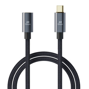 Câble d'extension USB4.0 40 Gbps Type-C mâle à femelle, longueur : 0,8 m SH41031540-20