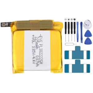 Pour le remplacement de la batterie de la montre intelligente HUAMI AMAZFIT 225mAh PL382222GH SH4976654-20