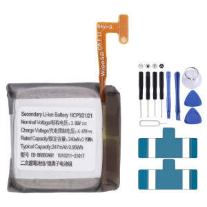 Pour Samsung Galaxy Watch 4 42mm 247mAh EB-BR880ABY Remplacement de la batterie SH4978559-20
