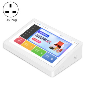 HSD8012T 8,0 pouces Android 6.0 All in One PC, RK3288, 2 Go + 16 Go, prise : prise britannique (blanc) SH203B123-20