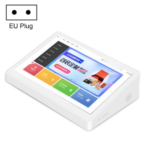 Tablette PC tout-en-un HSD1012T 10,1 pouces Android 6.0, RK3288, 2 Go + 16 Go, prise : prise UE (blanc) SH502B176-20