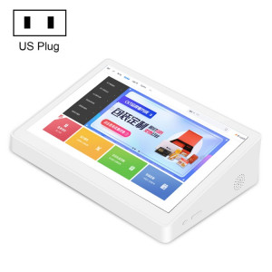 HSD1012T Tablette PC tout-en-un Android 6.0 10,1 pouces, RK3288, 2 Go + 16 Go, prise : prise US (blanc) SH504B1238-20