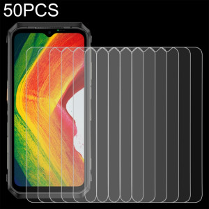 Pour Ulefone Power Armor 18 50pcs 0.26mm 9H 2.5D Film de verre trempé SH0801860-20