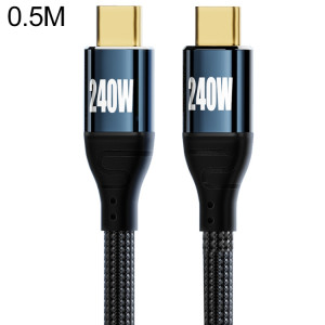 Câble de données de charge rapide PD 240 W Type-C vers Type-C, longueur : 0,5 m SH6001144-20