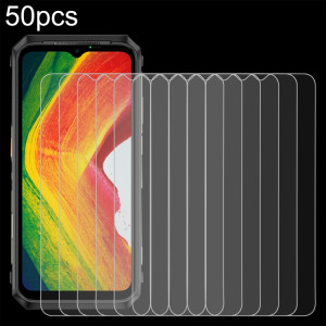 Pour Ulefone Power Armor 19 50pcs 0.26mm 9H 2.5D Film de verre trempé SH08011655-20
