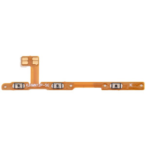 Pour Xiaomi Redmi Note 12 Pro / Redmi Note 12 Pro + Bouton d'alimentation OEM et bouton de volume Câble flexible SH08081980-20