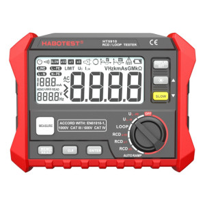 HABOTEST HT5910 Commutateur de fuite et testeur de résistance de boucle SH169172-20