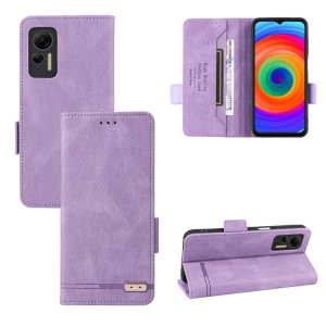 Pour étui de téléphone en cuir à fermoir magnétique Ulefone Note 14 (violet) SH009C959-20