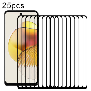 Pour Motorola Moto G73 Film de verre trempé plein écran 25 pièces SH30011358-20