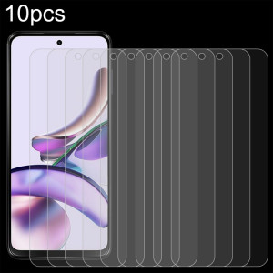 Pour Motorola Moto G13 10 PCS 0.26mm 9H 2.5D Film de verre trempé SH8803784-20