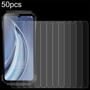 Pour Doogee S100 Pro 50 PCS 0.26mm 9H 2.5D Film de verre trempé SH8902495-20