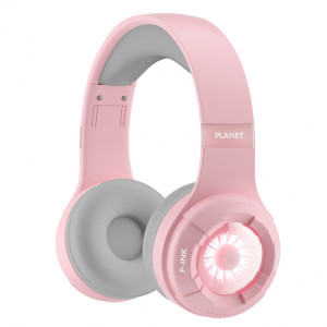 KE25 RGB Light Casque stéréo sans fil Bluetooth pour musique (rose) SH501B1274-20