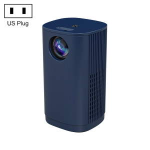 Mini projecteur LED portable T1 480 x 360 800 lumens, spécification : prise américaine (bleu). SH903B75-20