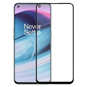 Pour OnePlus Nord CE 5G EB2101 EB2103 Lentille en verre extérieure de l'écran avant avec adhésif optiquement transparent OCA SH130156-20