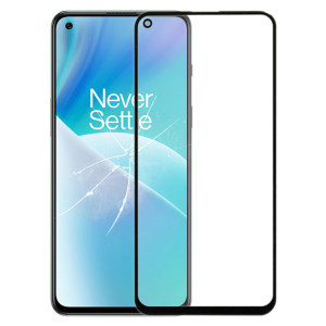 Pour OnePlus Nord 2T CPH2399 CPH2401 Lentille en verre extérieure de l'écran avant avec adhésif optiquement transparent OCA SH13051321-20
