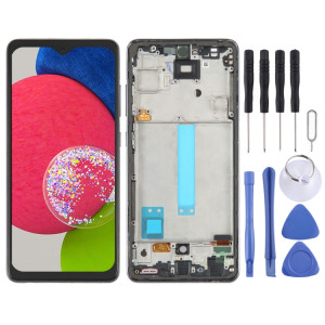 Écran LCD OLED 6,33 pouces pour Samsung Galaxy A52s 5G SM-A528 Assemblage complet du numériseur avec cadre (Noir) SH306A1244-20