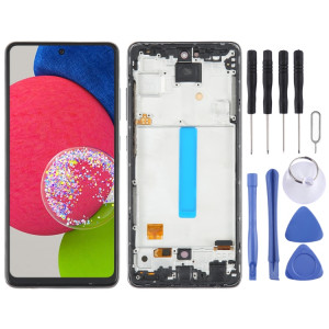 Écran LCD OLED de 6,43 pouces pour Samsung Galaxy A52s 5G SM-A528 Assemblage complet du numériseur avec cadre SH3405156-20