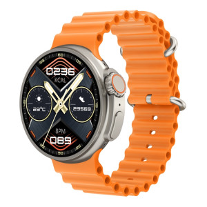K9 Ultra Pro 1,39 pouces Bande de silicone IP67 Étanche Smart Watch Support Bluetooth Call / NFC (Orange) SH401C783-20