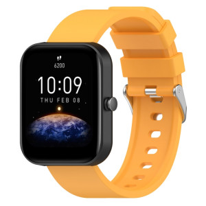 Pour le bracelet de montre en silicone OnePlus Nord Steps Style (jaune vitalité) SH601F1951-20