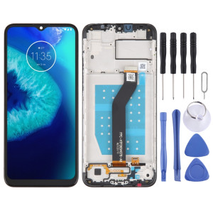 Écran LCD d'origine pour Motorola Moto G8 Power Lite Digitizer Assemblée complète avec cadre SH43181328-20