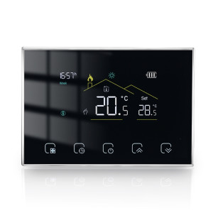 BHT-8000RF-VA-GABW Thermostat à écran LED intelligent sans fil avec WiFi, spécification : chauffage hydroélectrique SH9505769-20