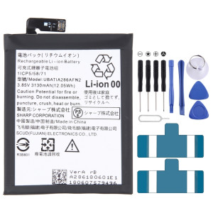 Pour Sharp AQUOS R2 SH-03K 706SH shv42 Remplacement de la batterie UBAT I A286AFN2 SH85071346-20