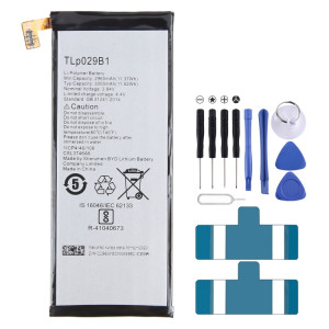 Pour Alcatel POP 4S OT-5095 2960mAh Remplacement de la batterie TLP029B2 SH9422564-20