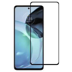 Pour Motorola Moto G72 Full Glue Full Cover Film de protection d'écran en verre trempé SH11061801-20