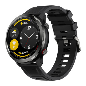 Zeblaze Stratos 2 Lite 1,32 pouces écran IPS 5 ATM montre intelligente GPS étanche, prise en charge de la surveillance de la fréquence cardiaque/mode sport (noir) SZ901A1567-20