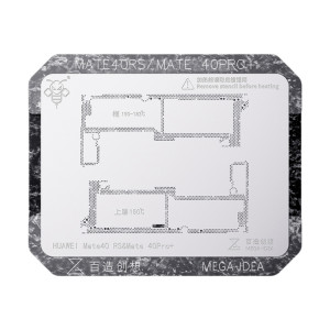Pour Huawei Mate 40 Pro + Qianli Mega-idea Plateforme de reballage BGA de positionnement de cadre central multifonctionnel SQ03131792-20