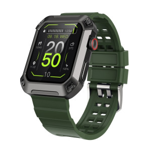 Pour le bracelet de montre en silicone Rogbid Tank S2 (vert) SH801C292-20