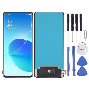 Écran LCD TFT pour OPPO Reno6 Pro 5G avec assemblage complet du numériseur, ne prenant pas en charge l'identification des empreintes digitales SH78141135-20