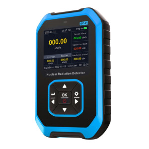 GC01 Home Lndustrial Marbre Radioactif X / Y Ray Détecteur de Radiation Nucléaire Compteur Geiger (Bleu) SF001B1989-20