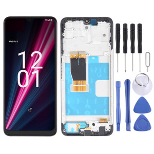 Écran LCD pour T-Mobile Revvl 6 Pro Digitizer Assemblage complet avec cadre SH50251782-20