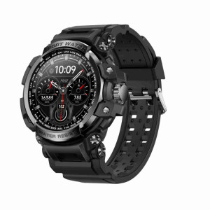 LC16 1,32 pouces IP68 Montre intelligente de sport de plein air étanche, prise en charge des appels Bluetooth / surveillance de la fréquence cardiaque (noir) SH801A1876-20
