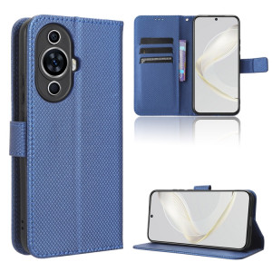 Pour Huawei nova 11 Pro Diamond Texture Leather Phone Case (Bleu) SH818C778-20