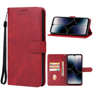 Pour étui de téléphone en cuir Ulefone Note 16 Pro (rouge) SH303A1537-20