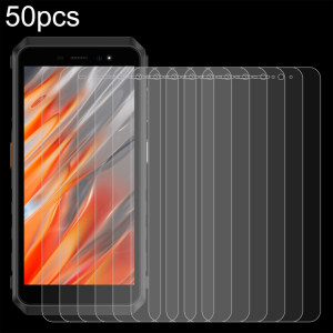 Pour Ulefone Power Armor X11 50pcs 0.26mm 9H 2.5D Film de verre trempé SH78021001-20