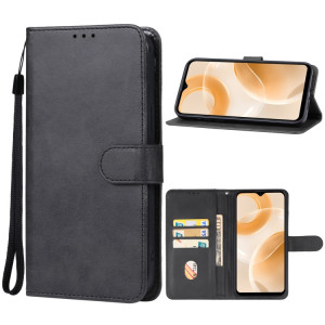 Pour étui de téléphone en cuir Ulefone Note 15 (noir) SH701C1372-20