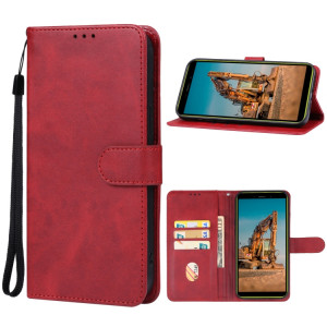Pour étui de téléphone en cuir Ulefone Armor X12 (rouge) SH704A839-20