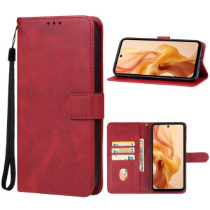 Pour étui de téléphone en cuir Ulefone Note 18 Ultra 5G (rouge) SH709A1422-20