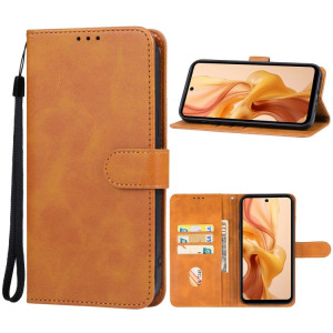 Pour étui de téléphone en cuir Ulefone Note 18 Ultra 5G (marron) SH709B1772-20