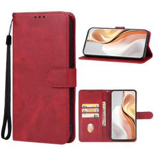 Pour étui de téléphone en cuir Ulefone Note 17 Pro (rouge) SH711A1450-20