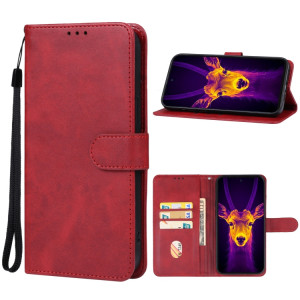 Pour étui de téléphone en cuir Ulefone Armor 25T Pro (rouge) SH713A23-20