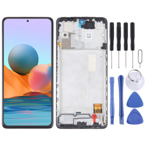 Écran LCD matériel OLED pour Xiaomi Redmi Note 10 Pro Max numériseur assemblage complet avec cadre SH5105517-20